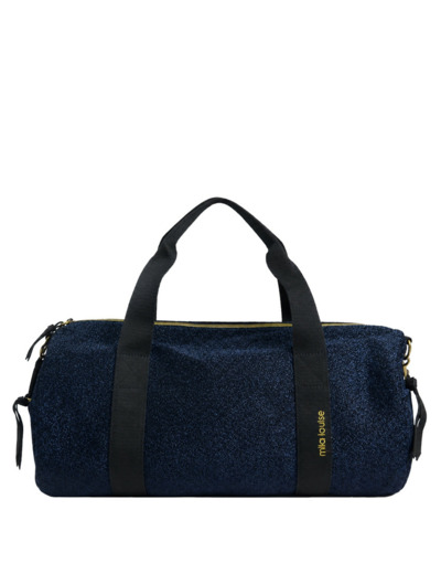 Mila Louise Bowling S Sac Bowling Souple Et Brillant Bleu Dark