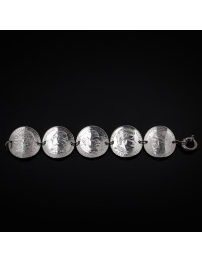 Bracelet 5 pièces de 100 francs « Célébrités»