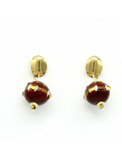 Boucles d'oreilles Murano Soryne