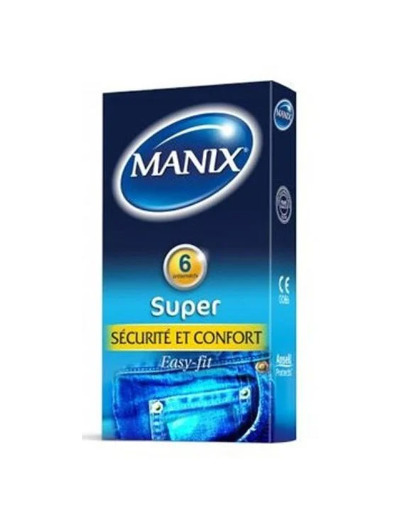 Manix Préservatifs Easy Super x 6