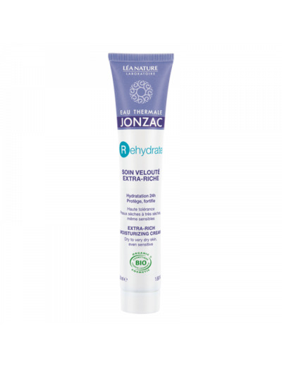 Soin Veloute Extra Riche Bio Rehydrate 50ml Eau thermale Jonzac