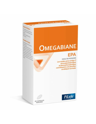 Epa 80 Capsules Omegabiane Pileje