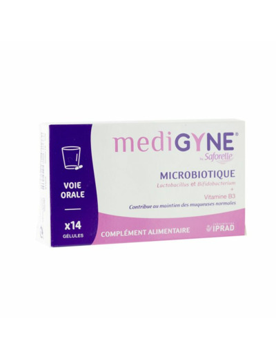 Microbiotiques Voie Orale 14 Gelules Medigyne Saforelle