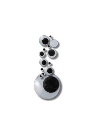 10 Yeux mobiles - 14 mm