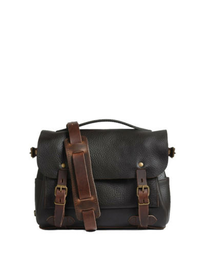 Bleu de Chauffe Eclair S Sac Postier Marron Brun