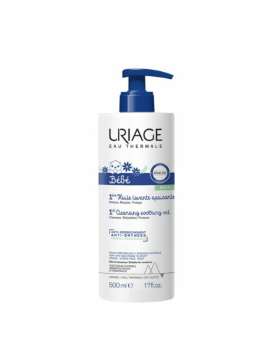 URIAGE BEBE HUILE LAVANTE FL500ML