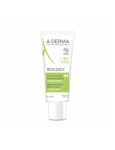 A-DERMA BIOLOGY CR RICH DERMA TB40ML