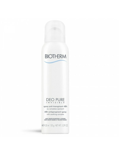 Invisible Spray Anti-transpirant 48h 150 ml Deo Pure Biotherm