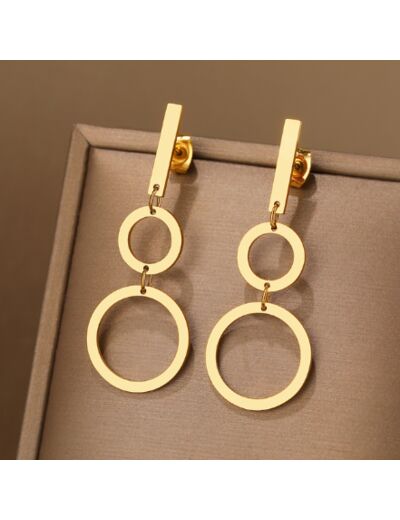 Boucles d'oreilles cercles