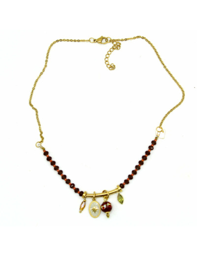 Collier facettes Soryne