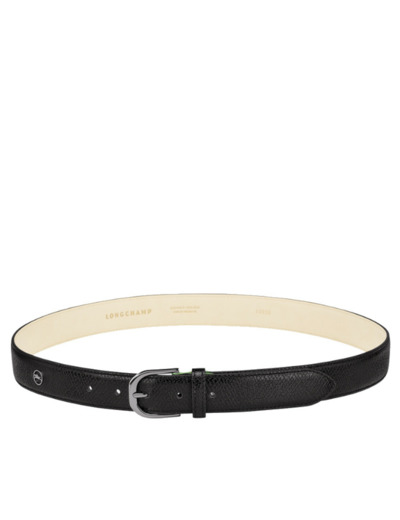 Longchamp Le Pliage Ceinture Cuir TU Noir