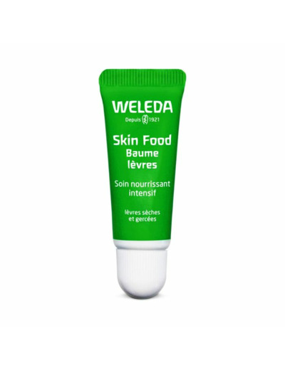 Baume Levres Seches Et Gercees 8ml Skin Food Weleda