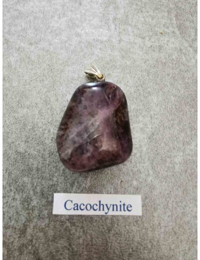 Pendentif Cacochynite ou Cacoxenite