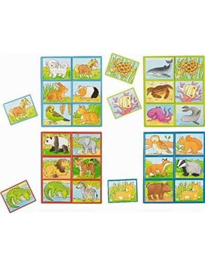 Goki 56786 Jeu de Lotto Animaux