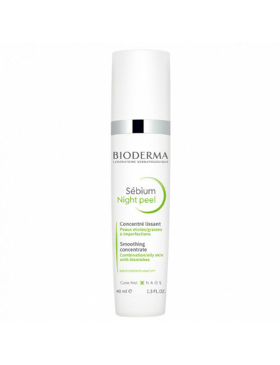 BIODERMA SEBIUM NIGHT PEEL FL40ML