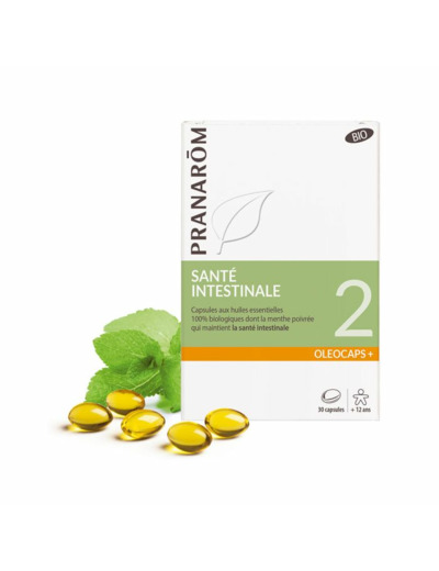 N°2 Sante Intestinale Bio 30 Capsules Oleocaps+ Oléocaps Pranarôm