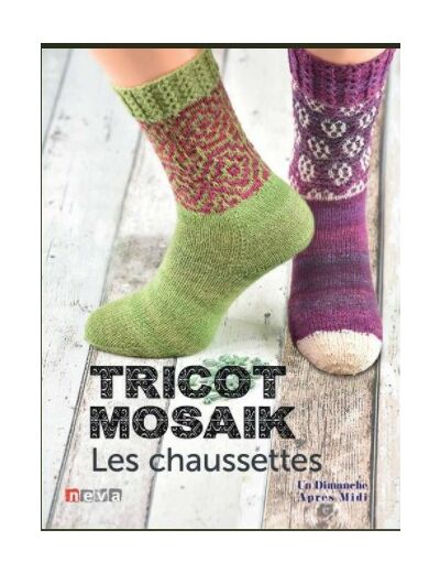 Tricot mosaik Les chaussettes Sylvie Rasch