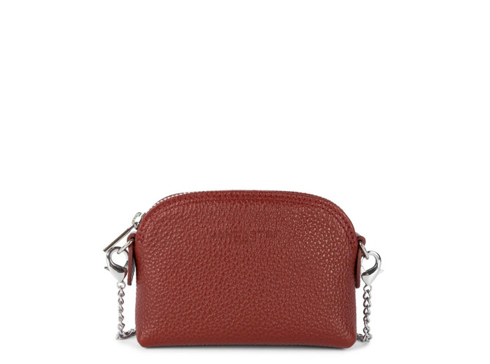 Lancaster Foulonne Double Porte Monnaie 170-28 Carmin