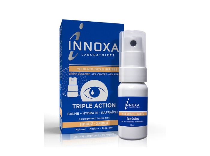 Spray oculaire yeux rouges et irrités 10ml Innoxa