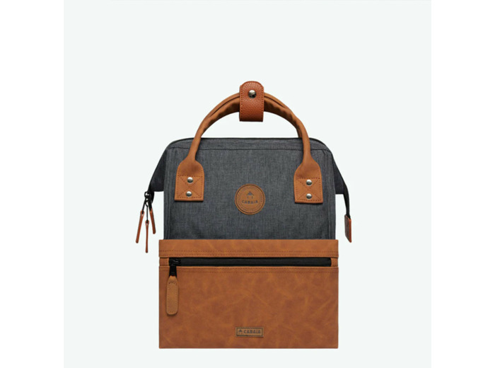 Cabaïa Small Londres Sac à Dos 10,5" Gris