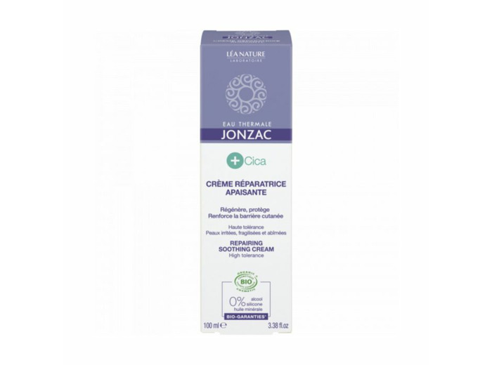 Crème Réparatrice Apaisante 100ml +Cica Eau thermale Jonzac
