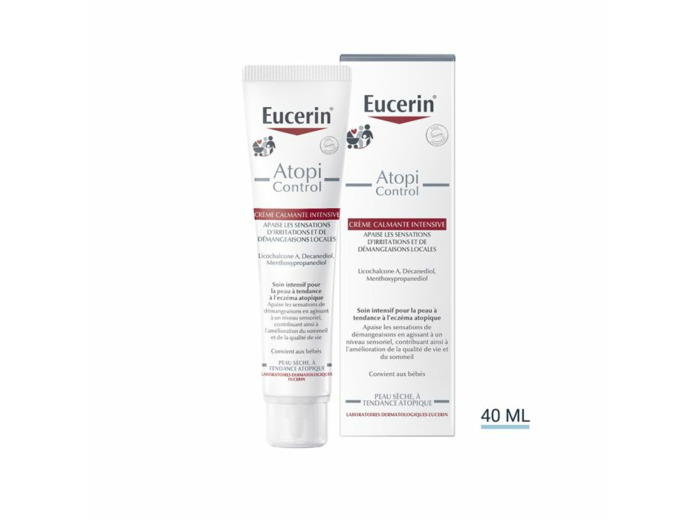 Creme Calmante Intensive Peau Seche Atopique 40ml Atopicontrol Eucerin