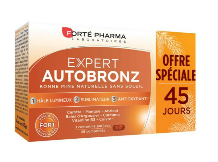 Autobronz 45 comprimés Expert Forté Pharma