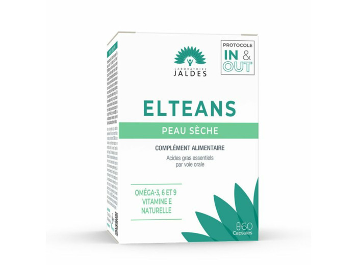 Omega 3,6,9 60 capsules Elteans Peau seche Jaldes