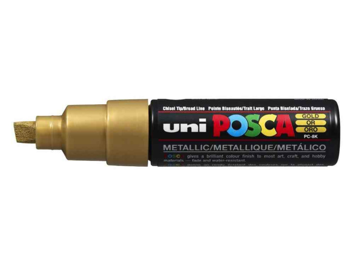 Marqueur peinture "POSCA" - PC-8K - Or