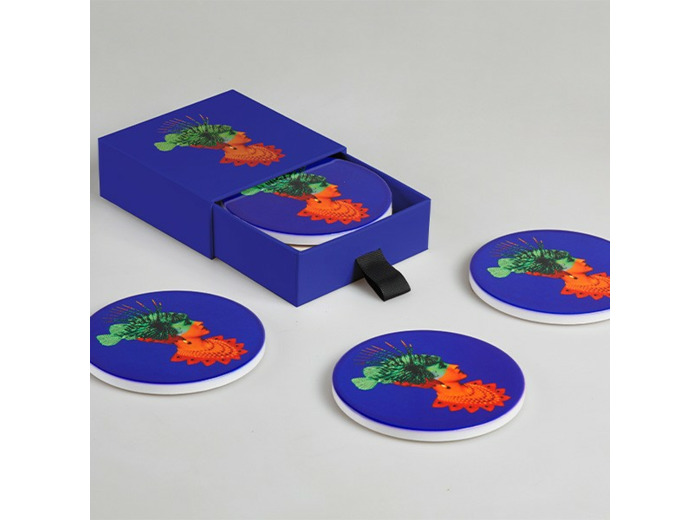 Set de 4 dessous de verre - Rascaqueen