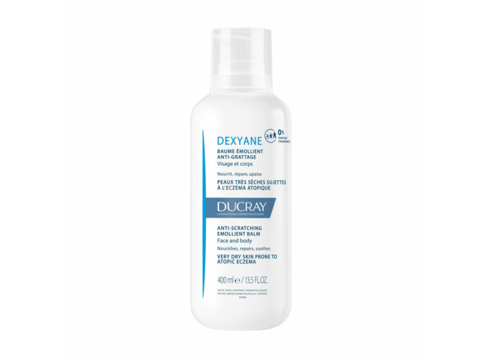 Baume Emollient 400ml Dexyane Peaux Tres Seches Et A Tendance Eczema Atopique Ducray