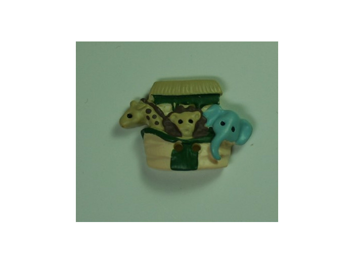 Bouton coffre à jouets animaux