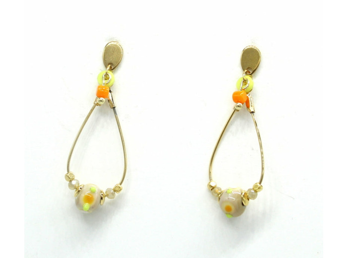 Boucles d'oreilles Jardin d'ailes