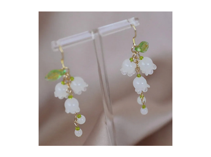 Boucles d'oreilles clochettes porte bonheur