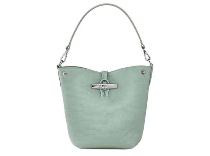 Longchamp Roseau Sac seau XS Celadon