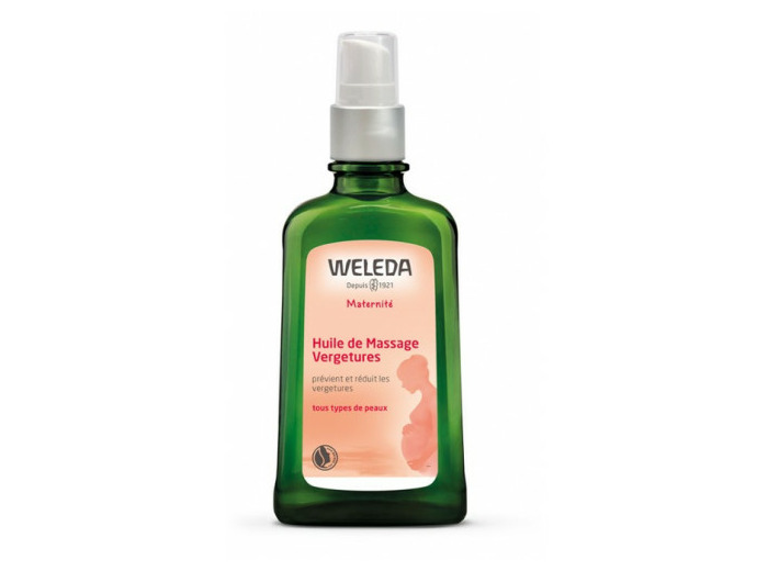 WELEDA HUILE MASSAGE VERGETURES 100 ML