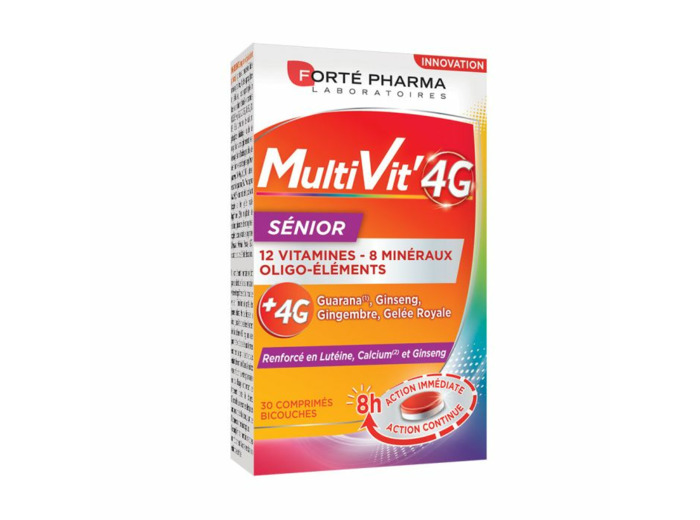 Senior 30 Comprimes Multivit' 4G Forté Pharma