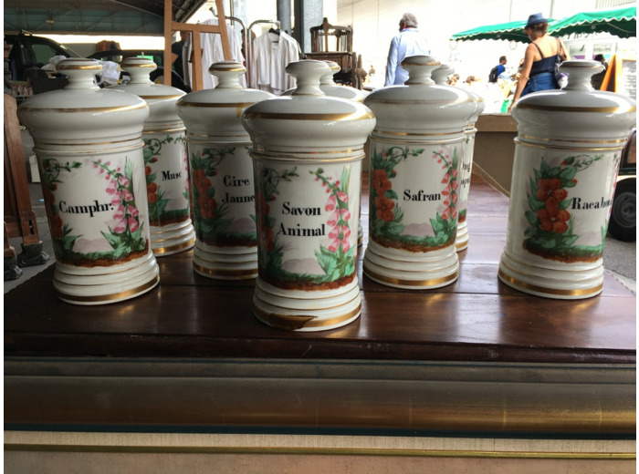 Pots à pharmacie 19 eme