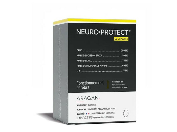 Neuro-protect 60 Capsules Fonctionnement Cerebral Lécitone