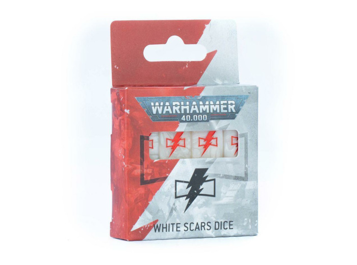 WARHAMMER 40000: WHITE SCARS DICE