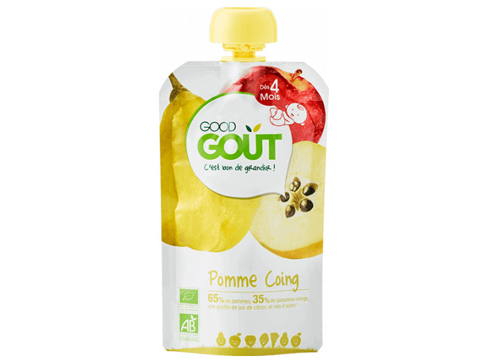 GOOD GOUT POMME/COING120G