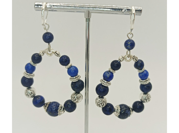 B.O. lapis lazuli/argenté