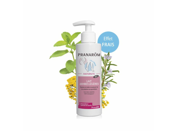 Lait Jambes légères Bio 200ml Pranabb Pranarôm