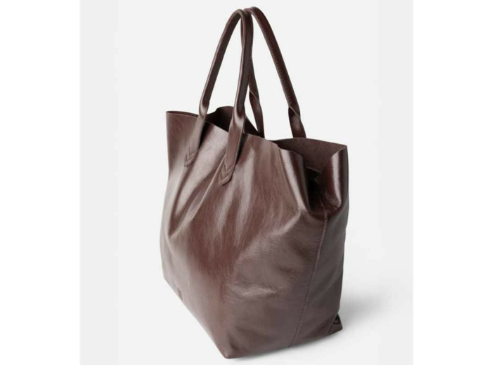 Biba Beloit Sac Cabas En Cuir BEO1L Burdeos