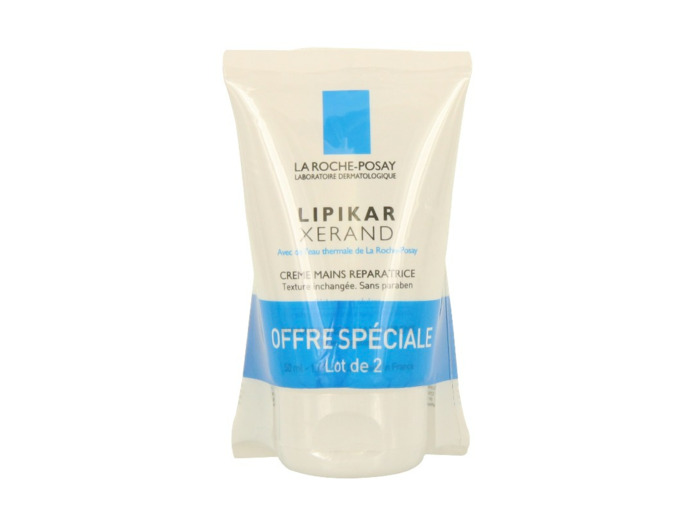 Creme Mains Reparatrice Xerand 2x50ml Lipikar Mains Seches La Roche-Posay