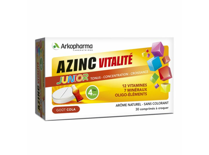 AZINC FORampVIT J COL CPR CROQ30