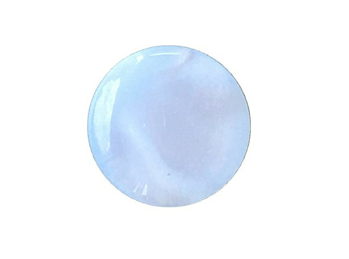 Bouton pastille bleu ciel 10 mm