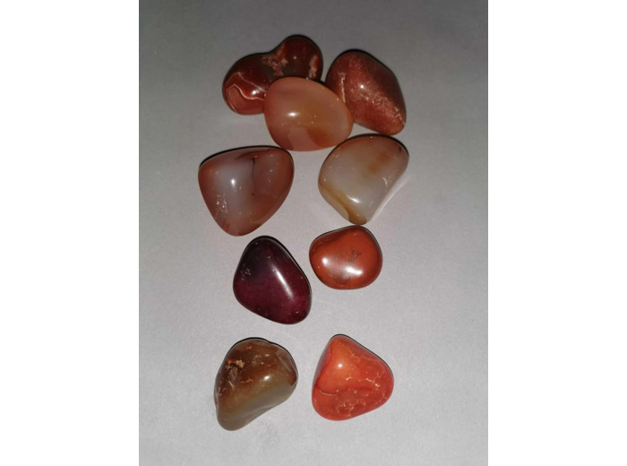 Cornaline pierres roulées