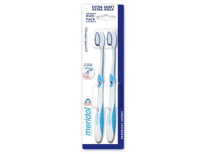 Brosses A Dents Extra Doux X2 Meridol