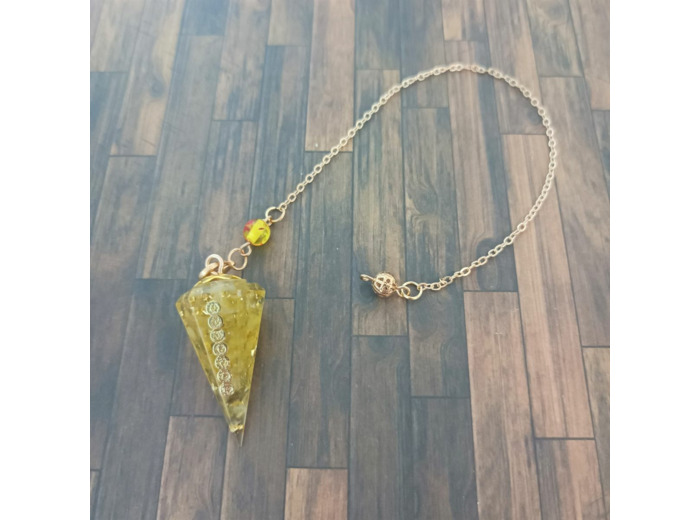 Pendule citrine